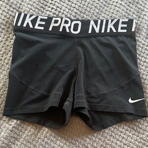 Nike Women's Black Athletic Shorts